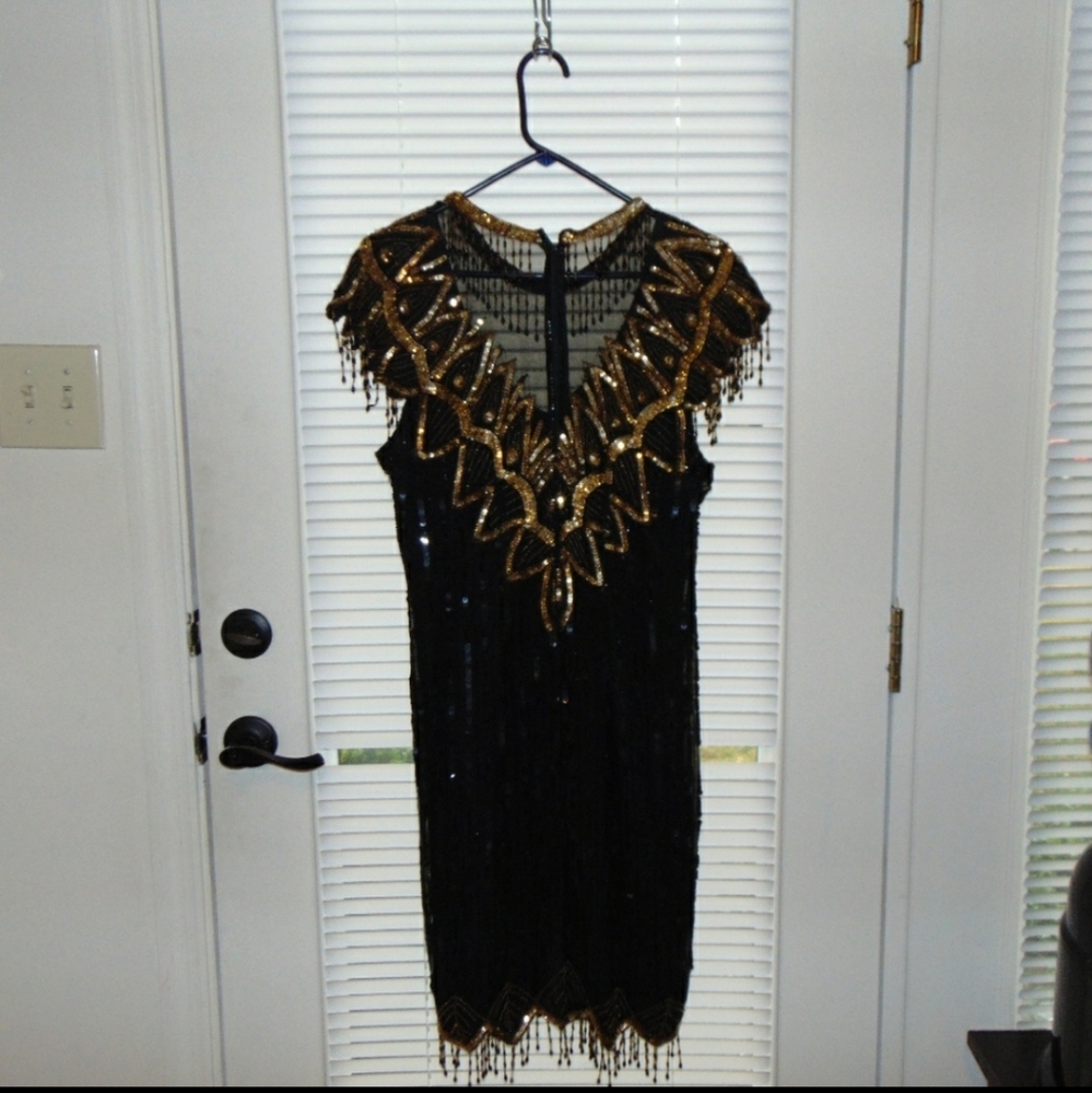 1920's flapper style dress